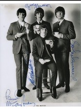 Framed The Beatles Signed