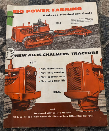 Allis chalmers hd 11 - allis,