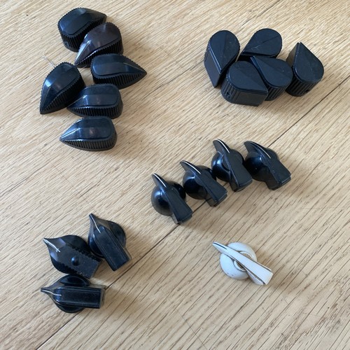 Vintage chicken head knobs lot - chicken,