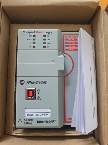 Allen bradley plc - plc, 1769-l36erms