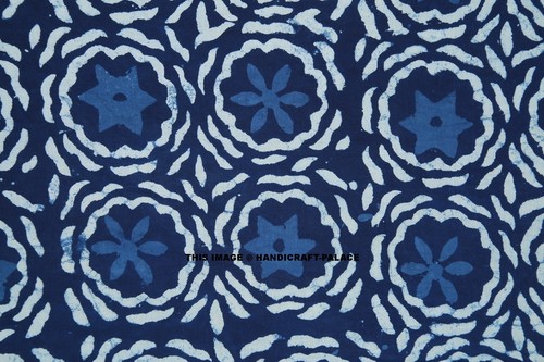 Indian hand block print fabric - hand,