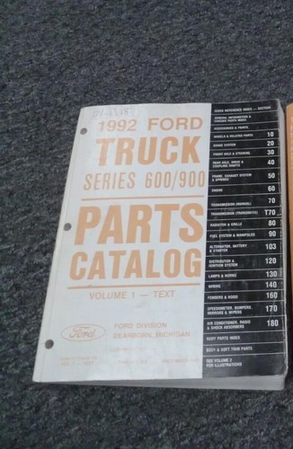 1992 ford cf600 cf800 - 1992,