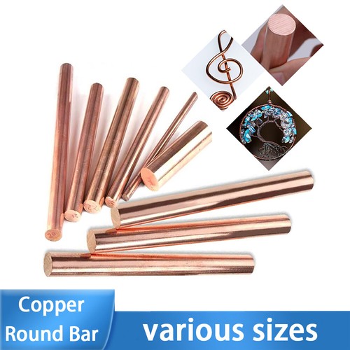 Copper round bar - bar, pure