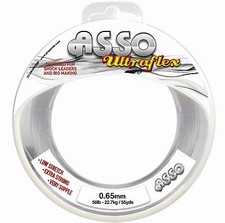 Asso UltraFlex Shockleader and Rig Body Sea Fishing Line  Spool All Sizes