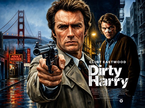 Dirty harry 1971 - harry, poster