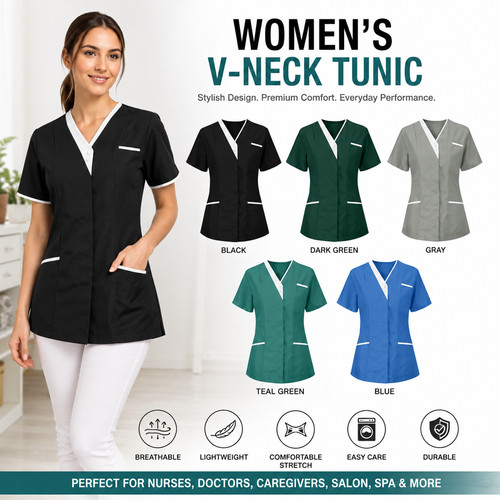 Women healthcare tunic - women's,