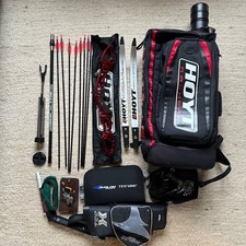 Hoyt Prodigy RX Recurve bow R/H kit inc. bag, sights, arrows, Formula limbs