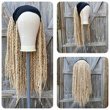 Boho Blonde - Dreadlock Wig - 25 Inches - Headband Wig - Hair Accessory