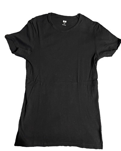 Uniqlo supima black cotton - uniqlo,