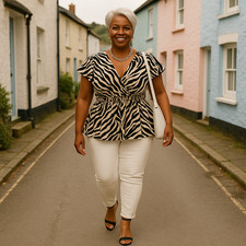 ROCKTHOSECURVES WOMENS V Neck