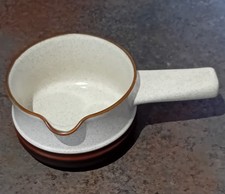Denby Potters Wheel Gravy Boat / Sauce / Cream Jug Vintage Stoneware