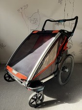 Thule Chariot Cross Double Buggy 2-Seat, Multi-Sport, Run/Walk/Ski Trailer