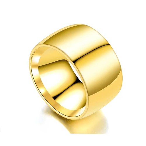 Men stainless steel wide - steel,