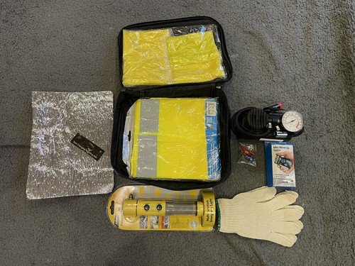 Car roadside emergency kit - emergency,