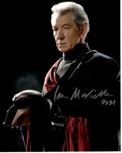 Ian mckellen signed 8x10 men - mckellen,