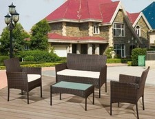 4 Piece Outdoor Rattan
