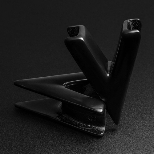 Arrowhead black pvd ear weight - black,