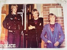Police Poster 1980s Approx 36”x 25” No1972 Delta Productions