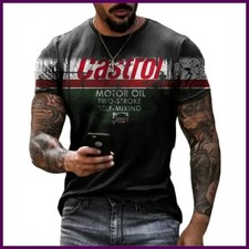 2025 Men's T-shirts 3d Retro