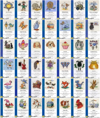 Mouseloft mini cross stitch - mouseloft,