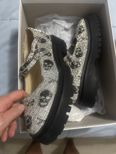 Betsey johnson skull platform - johnson,