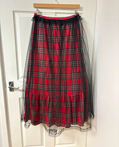 Women red black plaid - women’s,