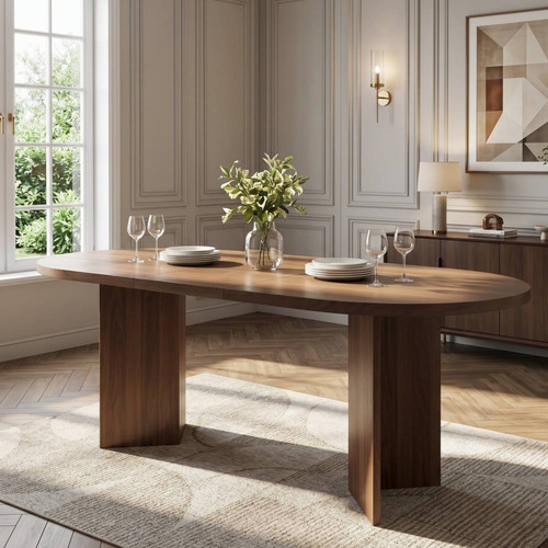 Modern oval dining - oval,