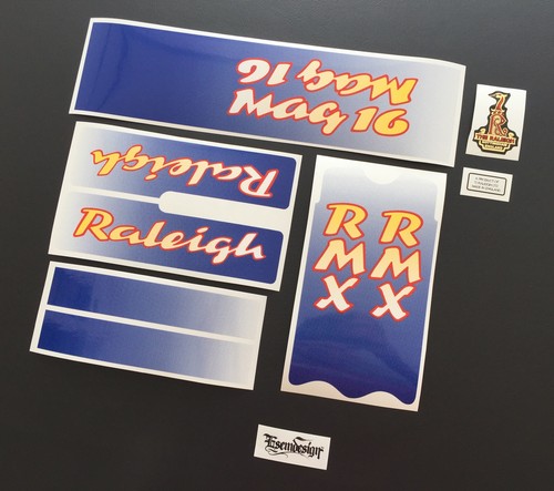 Raleigh rmx mag decal set - rmx,