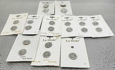 La Mode Glass Buttons Lot Style 48102 & 48103