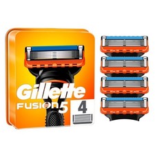4PCS 5-Layer Shaving Razor Blades Refills Compatible With Gillette Fusion5