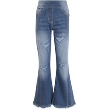Kids Girls Denim Jeans Stretch
