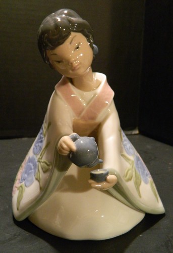 Lladro nao porcelain oriental - lladro,