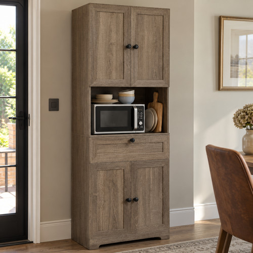 Kitchen pantry cupboard tall - tall, 4