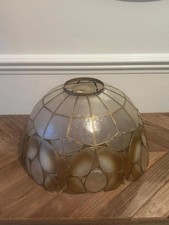 Vintage Capiz Shell Lampshade