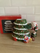 Christmas Jug Pitcher - Hand Painted Ceramic Vintage World Bazaar - New Boxed