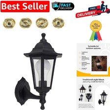 Water-Resistant Black Outdoor