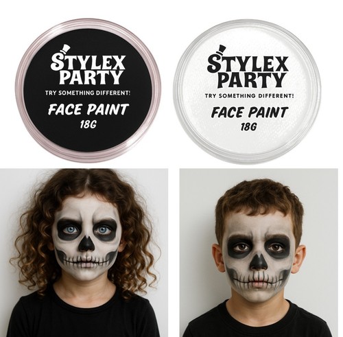 Stylex party face paint black - party,