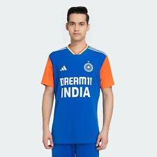 Official Genuine Adidas Indian Cricket Team ODI Fan Jersey Shirt T20 World Cup