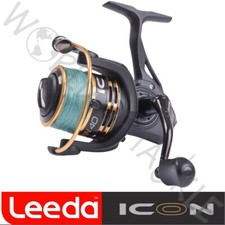 Leeda Icon Spin 40 Reel Loaded with 20lb Braid / Lure Spinning Sea Fishing Reel