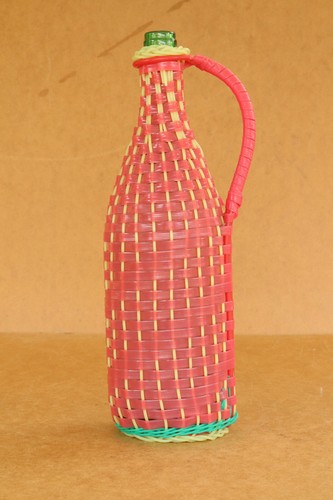 Vintage demijohn plastic - vintage,