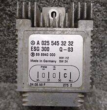 Mercedes ESG Cooling Fan Control Unit Relay Module 0255453232 W168 W210 A E Clas