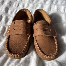 Infant Tan Moccasins from NEXT. 8G Orthodite Ultra. Wide Fit Size 8 BNWT.