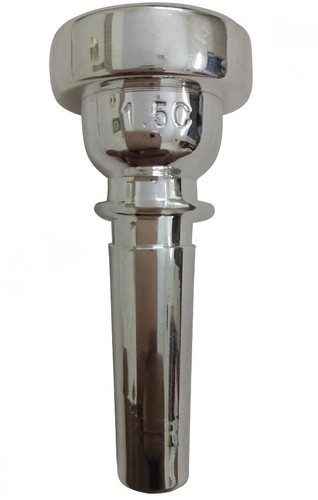 Bugle mouthpiece silver - bb,