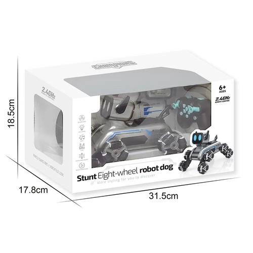 Stunt wheel robot - stunt,