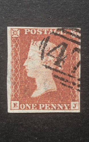 Queen victoria penny - penny, red