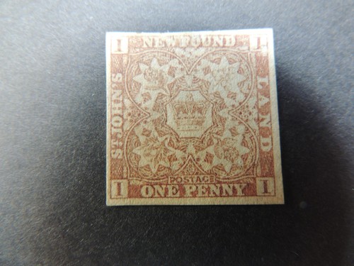 1862 newfoundland 1d - newfoundland,