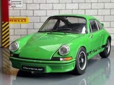 1:18 *HTF* WELLY 1973 Porsche 911 CARRERA RS (Green) LHD MODEL CAR! RARE