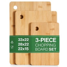 Bamboo Cutting Boards Set Meat