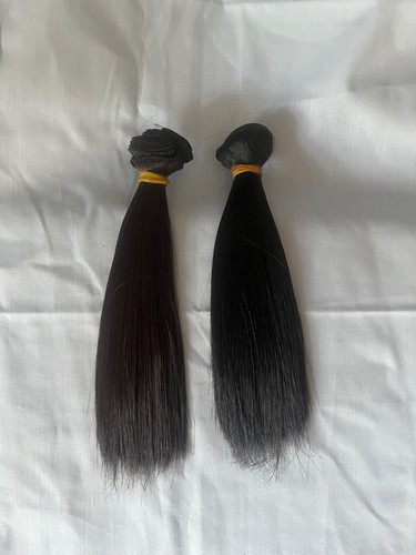 Doll hair for rerooting - , black
