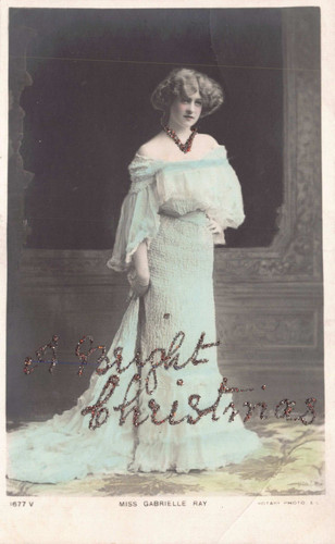 Postcard edwardian actress - -,